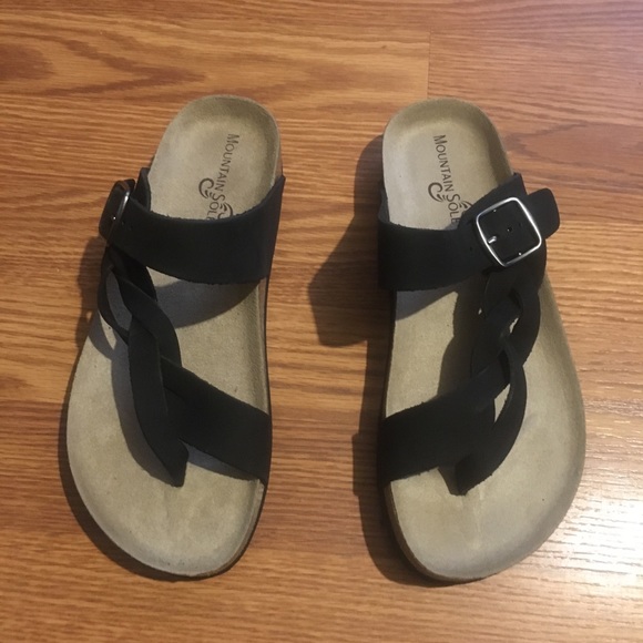 Mountain Sole Shoes - Mountain Sole Hollie Sandal , Black 8 M New in box